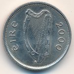 10 пенсов 2000 г. Ирландия(9) - 74.7 - реверс