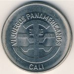 5 песо 1971 г. Колумбия(12) -21.9 - реверс