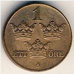 1 эре 1913 г. Швеция(31) - 130.6 - аверс