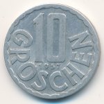 10 грошен 1957 г. Австрия(1) - 256 - аверс