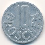 10 грошен 1966 г. Австрия(1) - 6934 - аверс