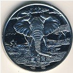 1 доллар 2007 г. Сьерра-Леоне(20) - 136.5 - аверс