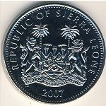1 доллар 2007 г. Сьерра-Леоне(20) - 136.5 - реверс