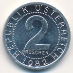2 грошен 1982 г. Австрия(1) - 6934 - аверс
