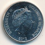 20 центов 2012 г. Соломоновы острова(20) - 17.1 - реверс