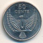 50 центов 2012 г. Соломоновы острова(20) - 17.1 - аверс