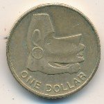 1 доллар 2012 г. Соломоновы острова(20) - 17.1 - аверс