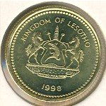 10 лисенте 1998 г. Лесото (13) - 15.7 - реверс