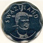 10 центов 1998 г. Свазиленд(19) -17 - реверс