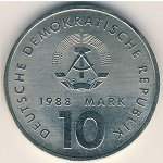 10 марок 1988 г. Германия(6) - 764.6 - аверс