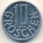 10 грошен 1994 г. Австрия(1) - 6934 - аверс