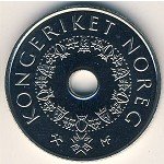 5 крон 2002 г. Норвегия(16) -98.7 - реверс