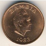 1 нгве 1983 г. Замбия(8) - 10 - реверс