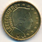 10 центов 2002 г. Люксембург(13) - 341.3 - реверс