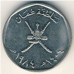 100 байса 1984 г. Оман(16) -8.7 - реверс