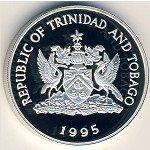1 доллар 1995 г. Тринидад и Тобаго(22) - 8.4 - реверс
