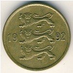 10 центов 2002 г. Эстония(26) - 85.7 - реверс