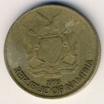 1 доллар 1993 г. Намибия(15) -2.9 - реверс