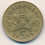 5 эмалангени 1999 г. Свазиленд(19) -17 - аверс