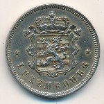 25 сантимов 1927 г. Люксембург(13) - 341.3 - реверс