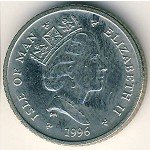 5 пенсов 1996 г.   Остров Мэн  (15) - 229.7 - реверс