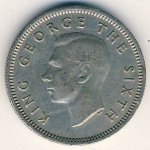 6 пенсов 1950 г. Новая Зеландия(16) -46.8 - реверс
