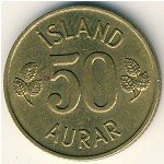 50 эйре 1969 г. Исландия(10) - 107.6 - аверс