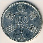 100 песет 1980 г. Испания(10) -411.6 - аверс