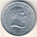 50 сентесимо 1965 г. Уругвай(23) -16.2 - реверс