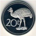 20 тоа 2004 г. Папуа - Новая Гвинея(17) -27.6 - аверс