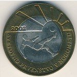 500 толларов 2002 г. Словения(20) -166.5 - реверс