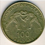 100 драхм 1999 г. Греция(7) - 289.2 - аверс
