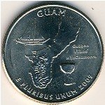25 центов 2009 г. США(21) - 2215.1 - реверс