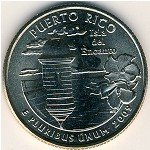 25 центов 2009 г. США(21) - 2215.1 - реверс