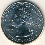 25 центов 2009 г. США(21) - 2215.1 - аверс