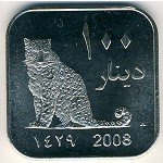 100 динаров 2008 г. Дарфур(7) - 19 - аверс