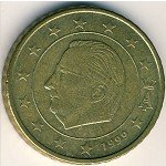 50 центов 1999 г. Бельгия(3) - 465.2 - реверс