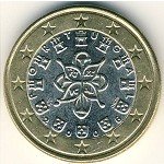 1 евро 2002 г. Португалия(18) -374.2 - реверс