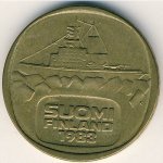 5 марок 1989 г. Финляндия(24) -510.5 - реверс