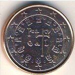 1 цент 2002 г. Португалия(18) -374.2 - реверс