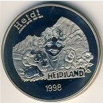 5 евро 1998 г. Лихтенштейн(13) - 50 - аверс