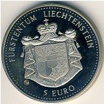 5 евро 1998 г. Лихтенштейн(13) - 50 - реверс