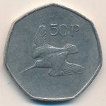 50 пенсов 1996 г. Ирландия(9) - 74.7 - аверс