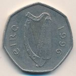 50 пенсов 1996 г. Ирландия(9) - 74.7 - реверс