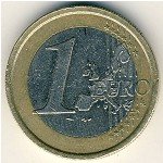 1 евро 2008 г. Италия(10) - 266.5 - аверс