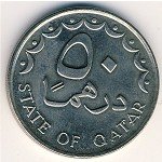 50 дирхам 1998 г. Катар(11) - 11.8 - аверс