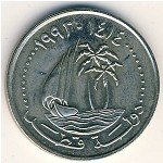 50 дирхам 1998 г. Катар(11) - 11.8 - реверс