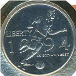 50 центов 1994 г. США(21) - 2215.1 - реверс