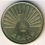 1 денар 2000 г. Македония(14) - 11.5 - аверс