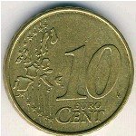 10 центов 2015 г. Литва(13) - 86.5 - аверс